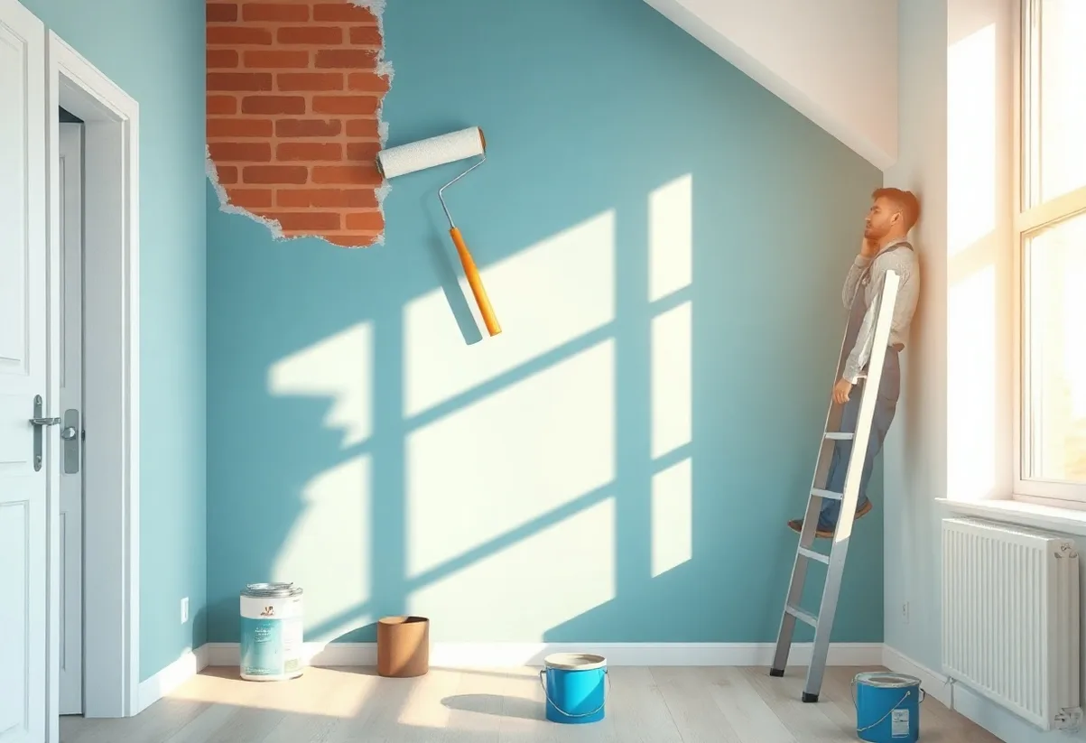 Peintre La Teste-de-Buch 33115 en intervention sur un chantier